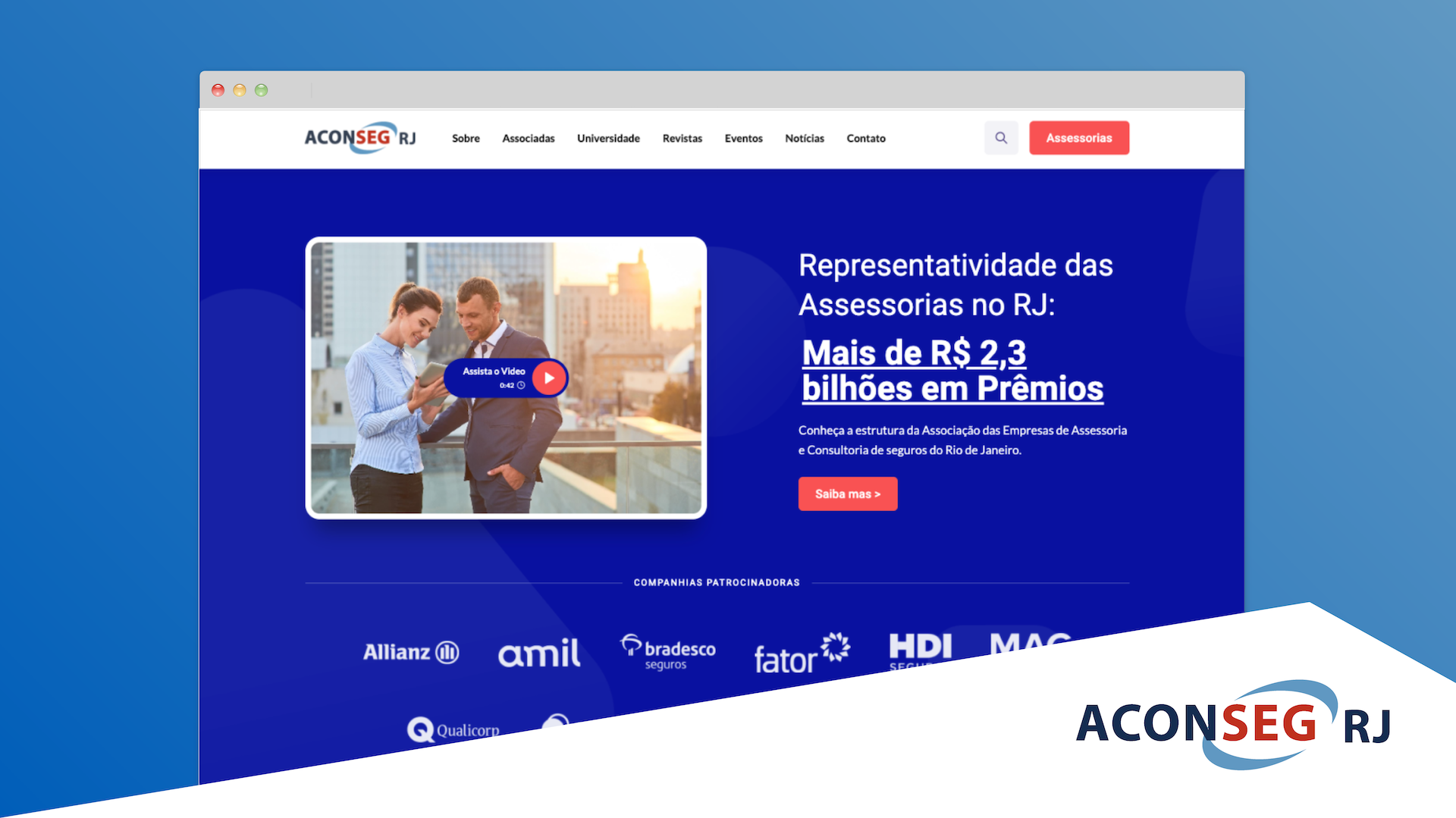 O novo site da Aconseg-RJ já está no ar