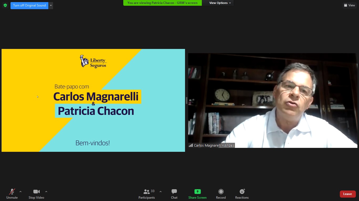 Troca de bastão na Liberty