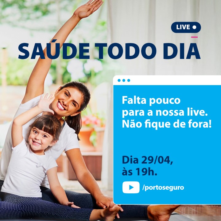 Porto Seguro Saúde promove live com Dr. Fernando Gomes