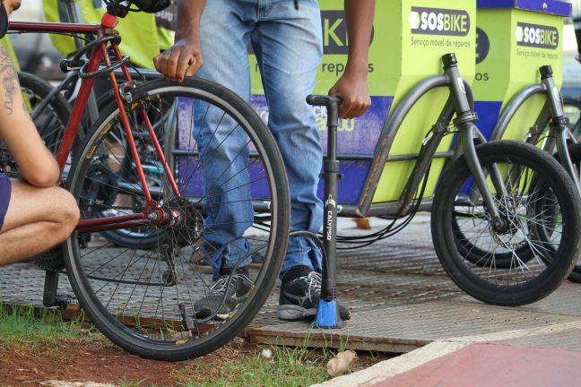 SOS Bike já socorreu 11 mil ciclistas em São Paulo: regulagem de câmbio e freios respondem por 45% dos atendimentos