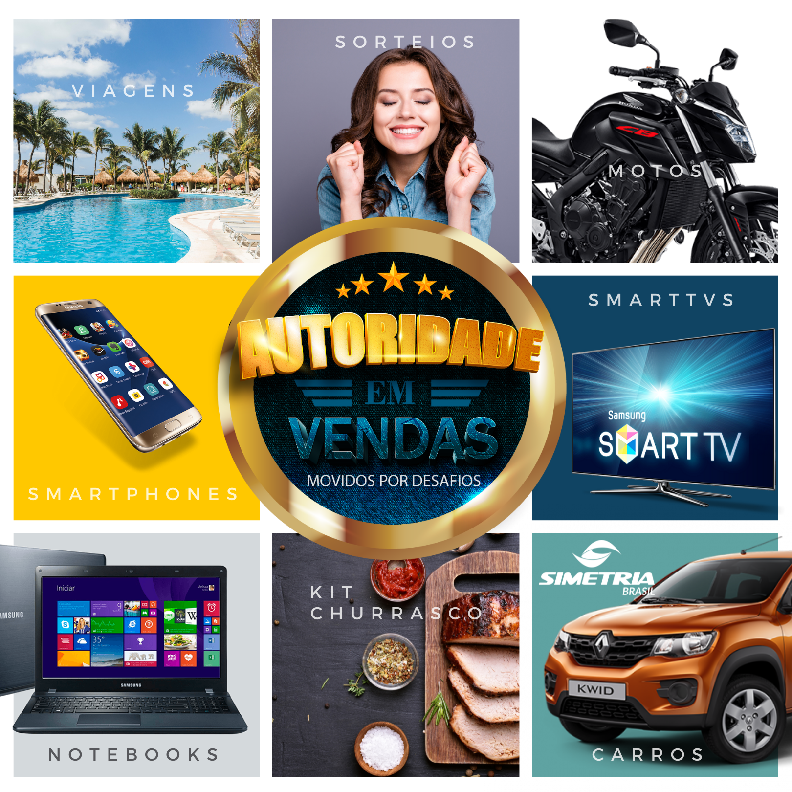 Simetria Brasil premia corretores na campanha Autoridade em Vendas “Movidos por Desafios”