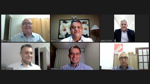 Live do CCS-RJ e CCS-SP reforça a união da categoria