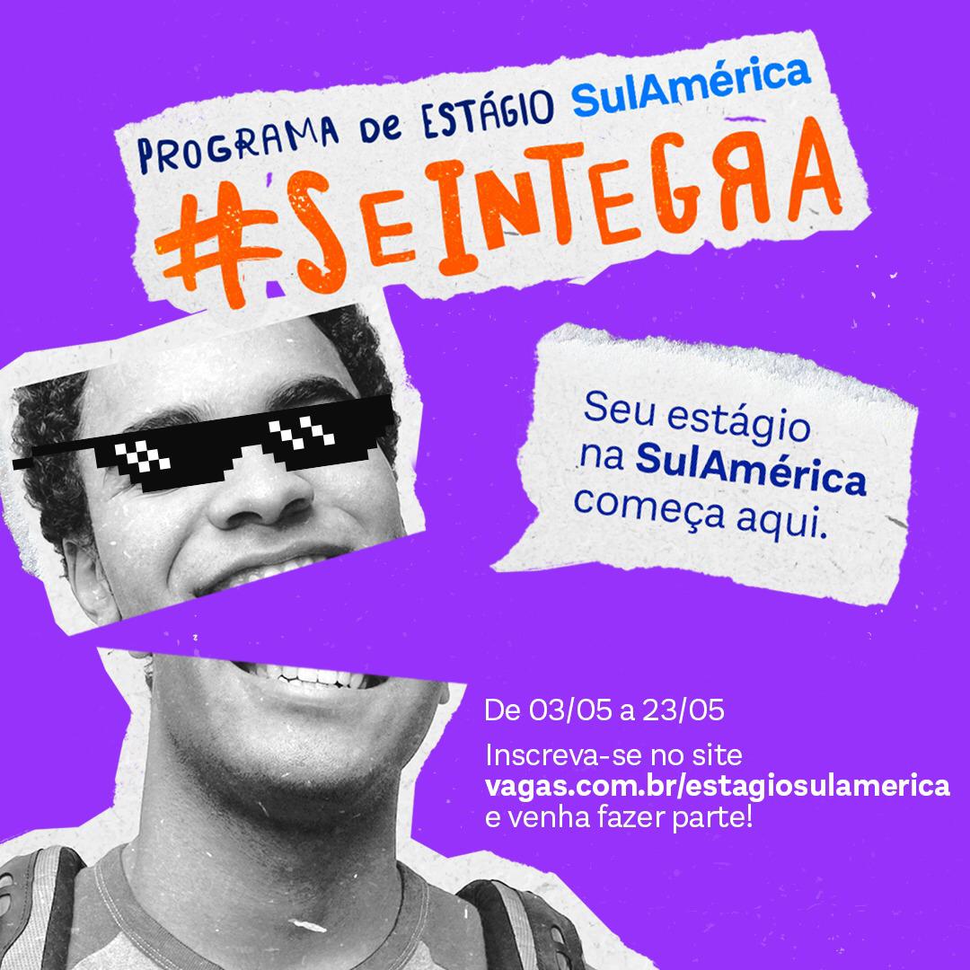 SulAmérica abre inscrições para o programa de estágio #SeIntegra