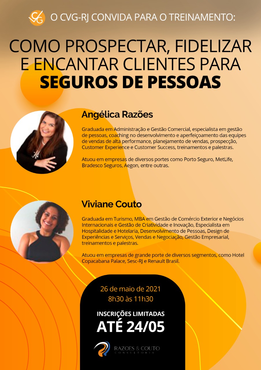 CVG-RJ realiza treinamento sobre seguro de pessoas