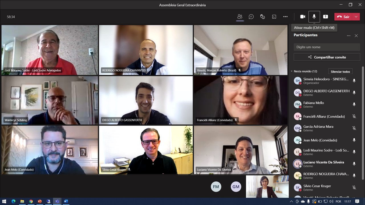 SindsegSC realiza Assembleia Geral Extraordinária