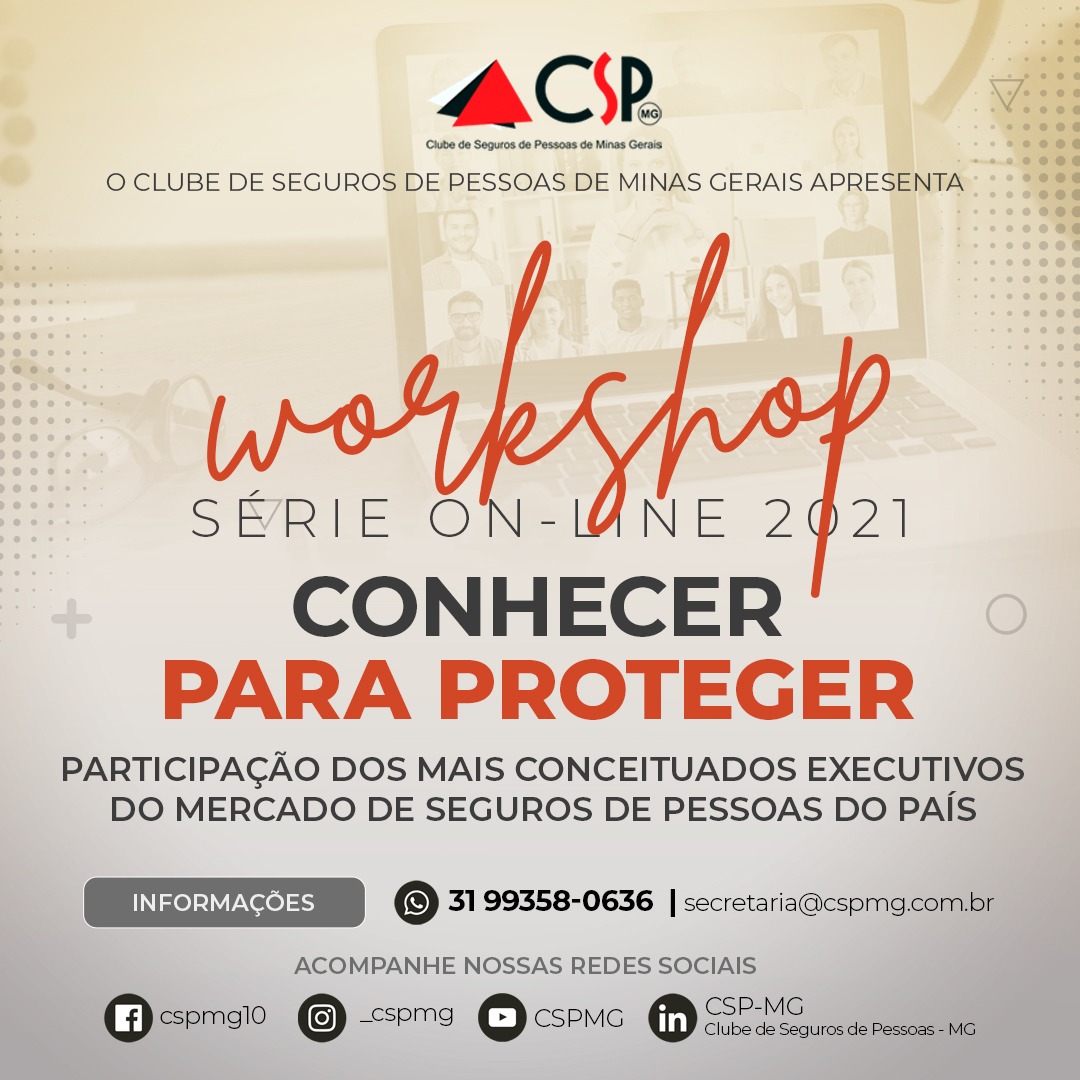 CSP-MG dá sequência à série de workshops “Conhecer para Proteger”