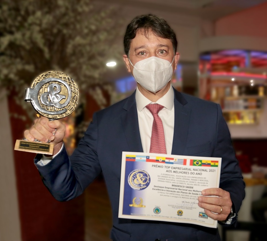 Bradesco Saúde é reconhecida na cerimônia do Prêmio Top Empresarial Internacional