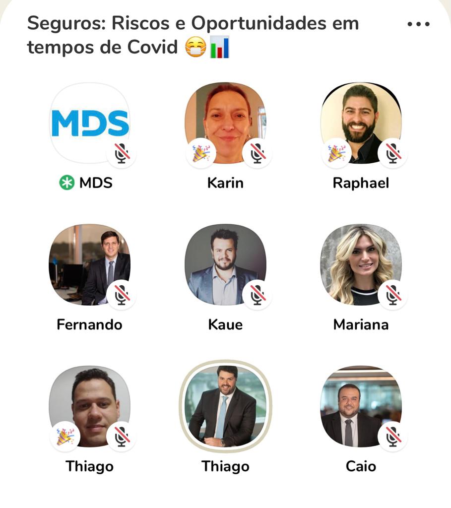 MDS promove bate-papo no Clubhouse sobre os aprendizados com a pandemia