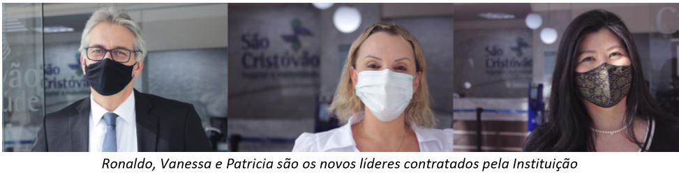 Instituição contrata executivos renomados para a equipe São Cristóvão Saúde