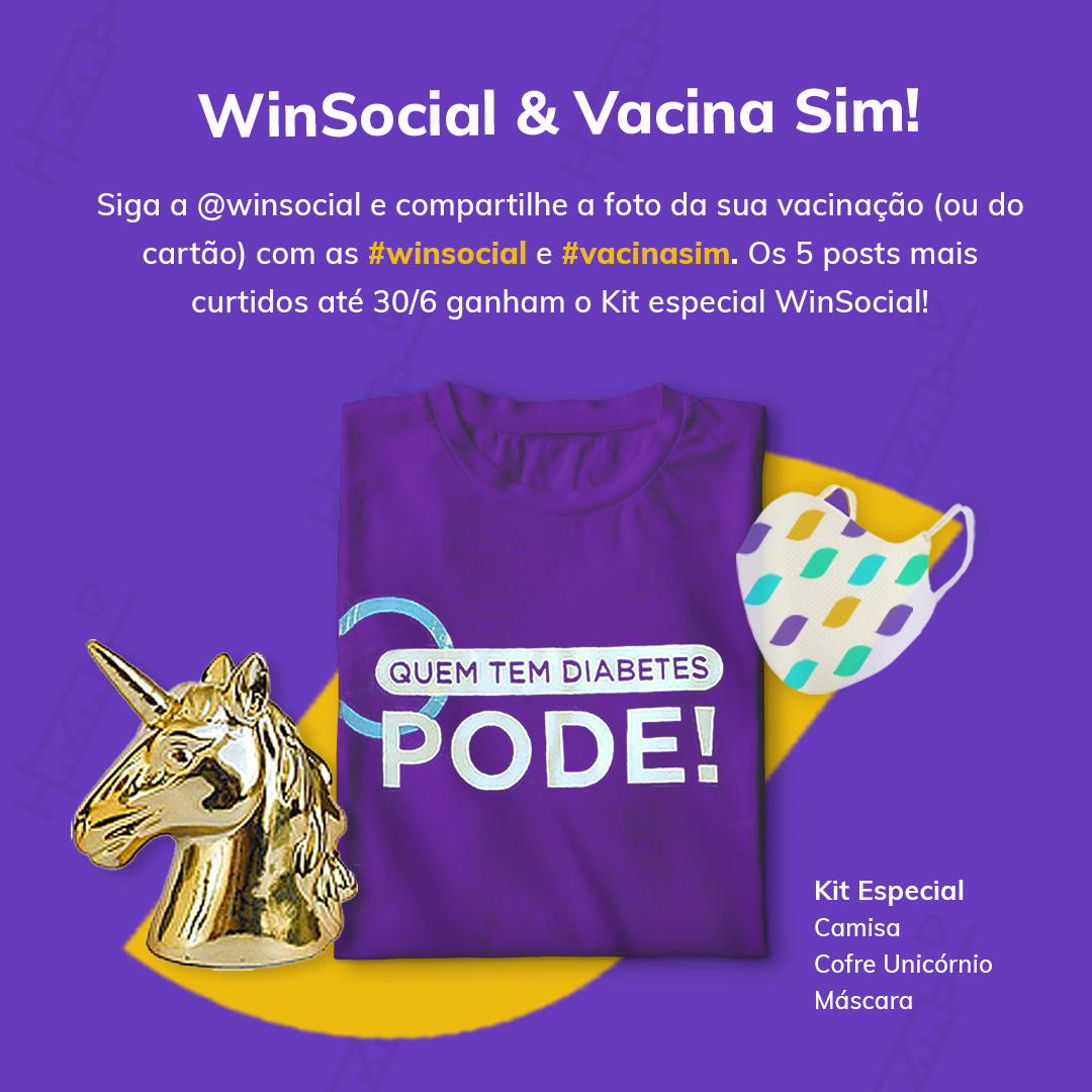 WinSocial lança campanha para incentivar vacinação