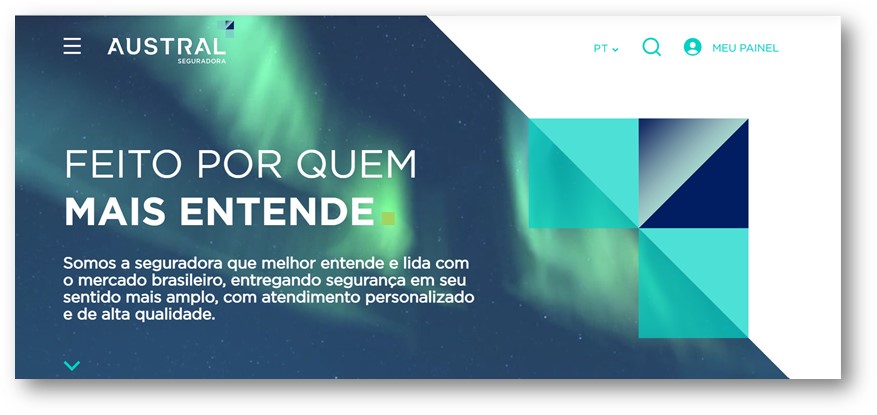 Austral Seguradora apresenta novo site