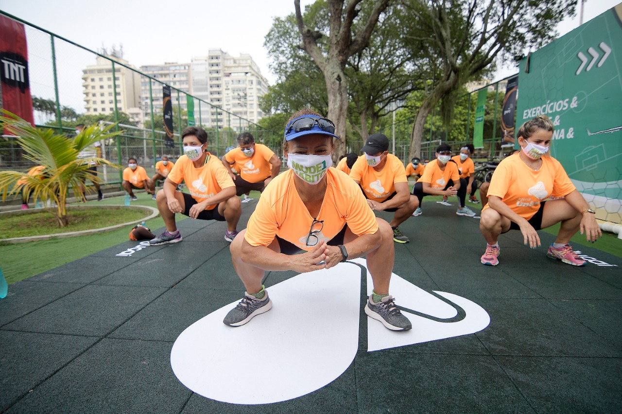 Unimed-Rio inaugura terceira arena com atividades físicas gratuitas, desta vez na Barra da Tijuca