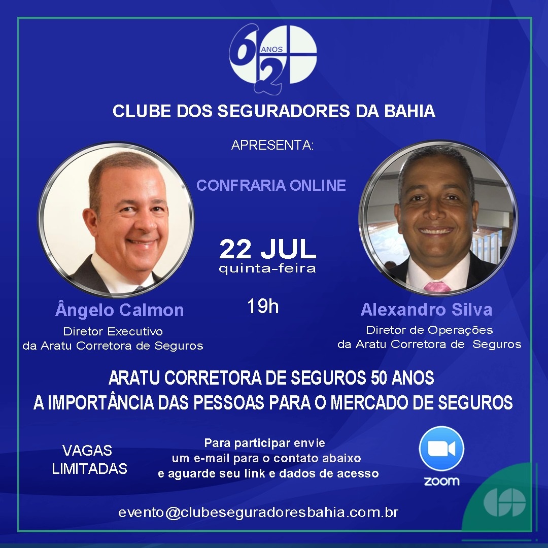 Clube dos Seguradores da Bahia recebe executivos da Aratu Corretora de Seguros