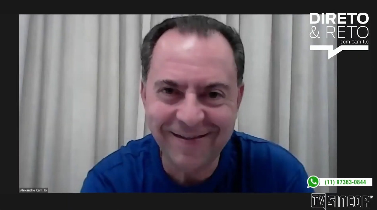 Direto & Reto com Camillo apresenta as oportunidades de negócios com parcerias e iniciativas do Sincor-SP