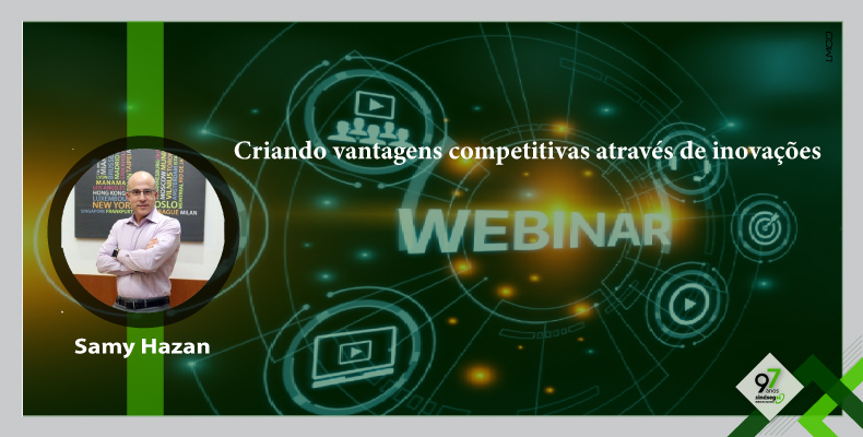 O Webinar do SindsegSC palestrado por Samy Hazan, foi comemorativo aos 97 anos da Entidade