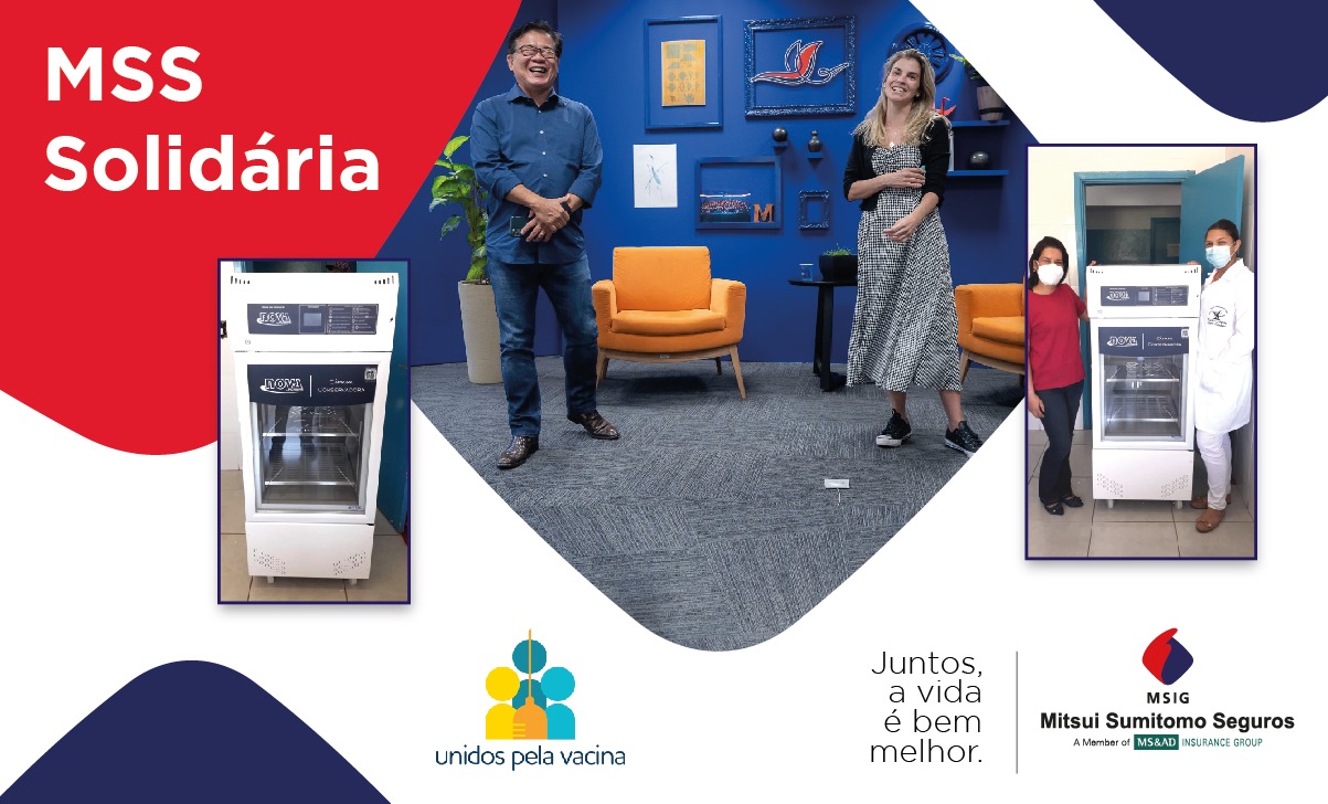 Mitsui Sumitomo faz doação ao projeto Unidos pela Vacina