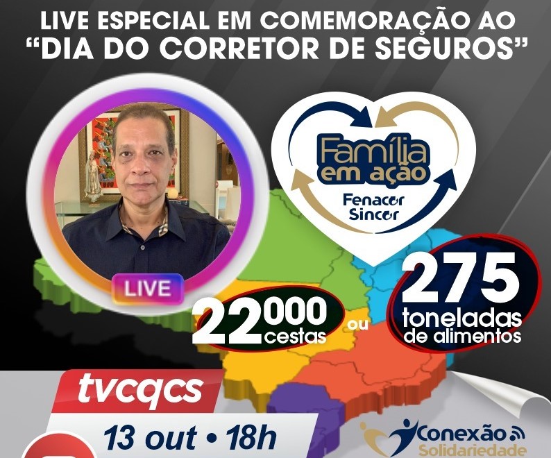 Fenacor mostra números do “Conexão Solidariedade” e anuncia data do 22º Congresso Brasileiro dos Corretores de Seguros