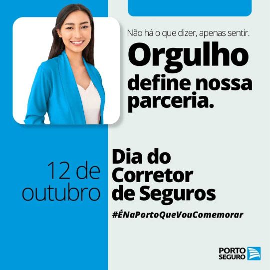 Dia do Corretor de Seguros: Porto Seguro fará live com corretores em comemoração à data