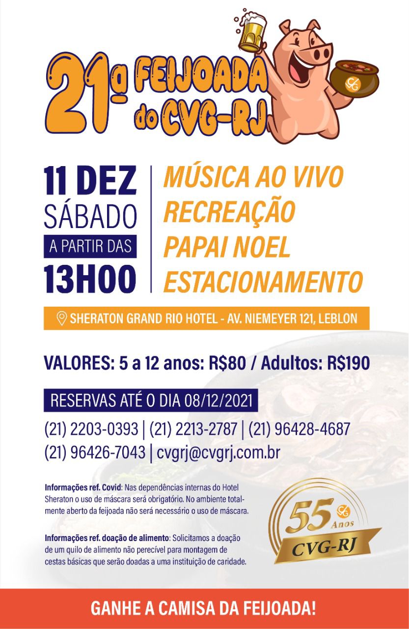 Faltam 23 dias para feijoada mais famosa do mercado de seguros