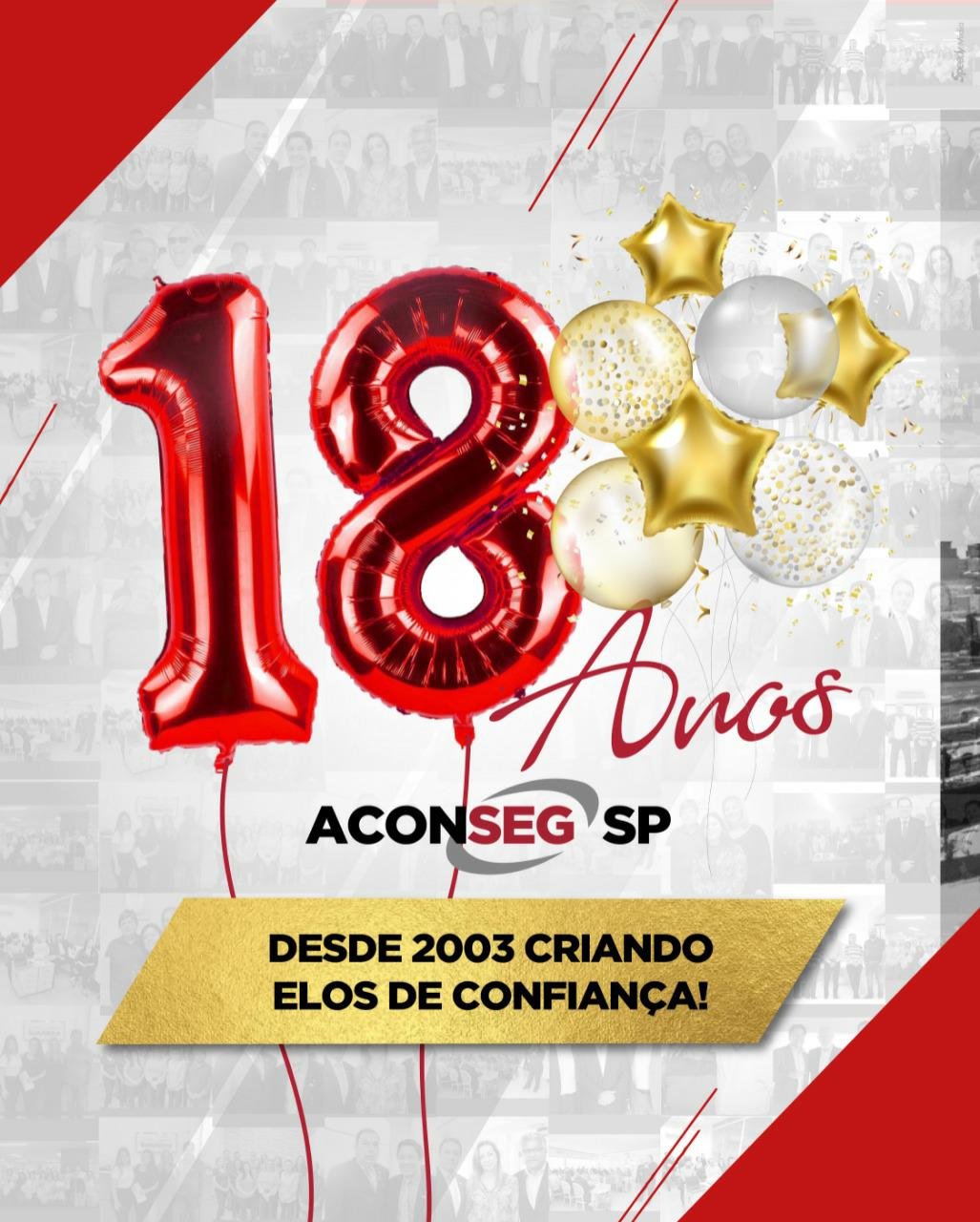 Aconseg-SP completa 18 anos