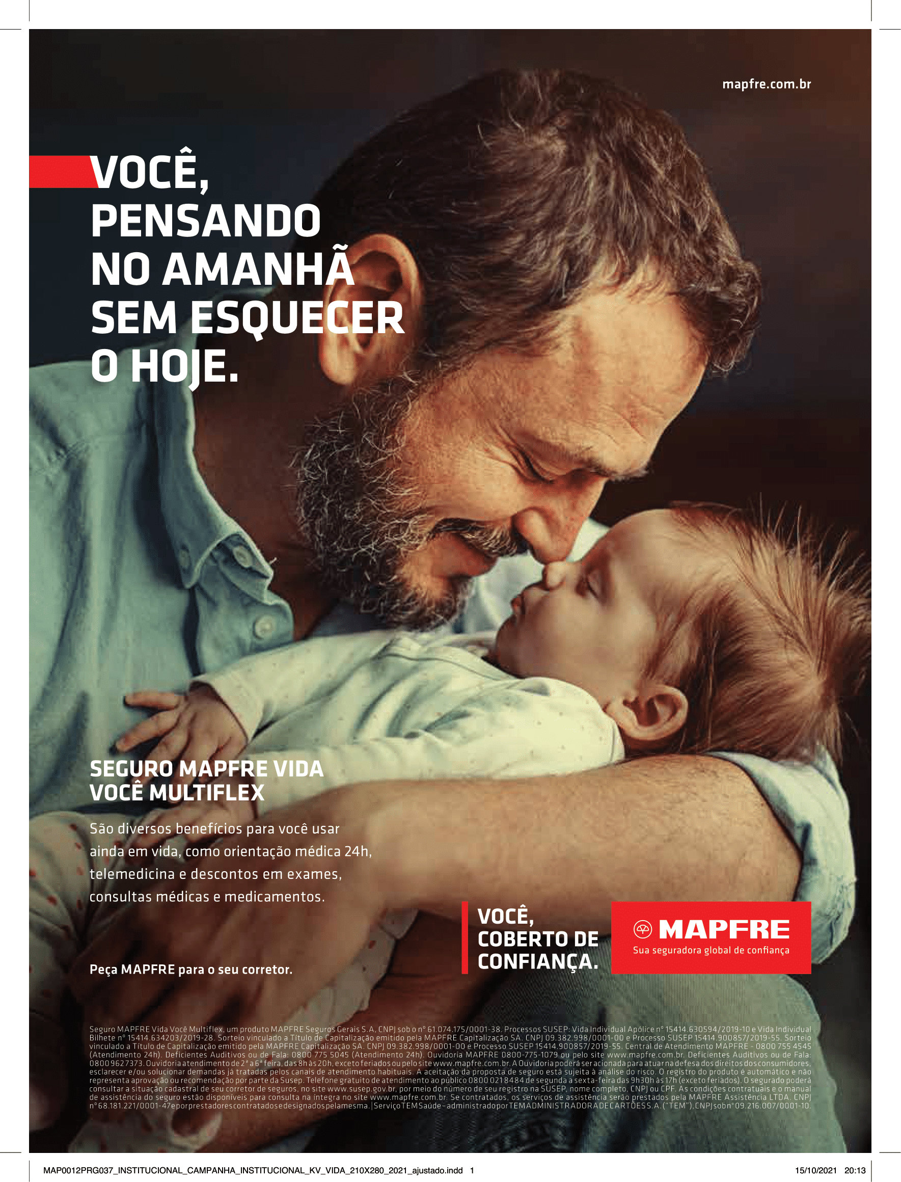 Mapfre lança “Você, Coberto de Confiança”