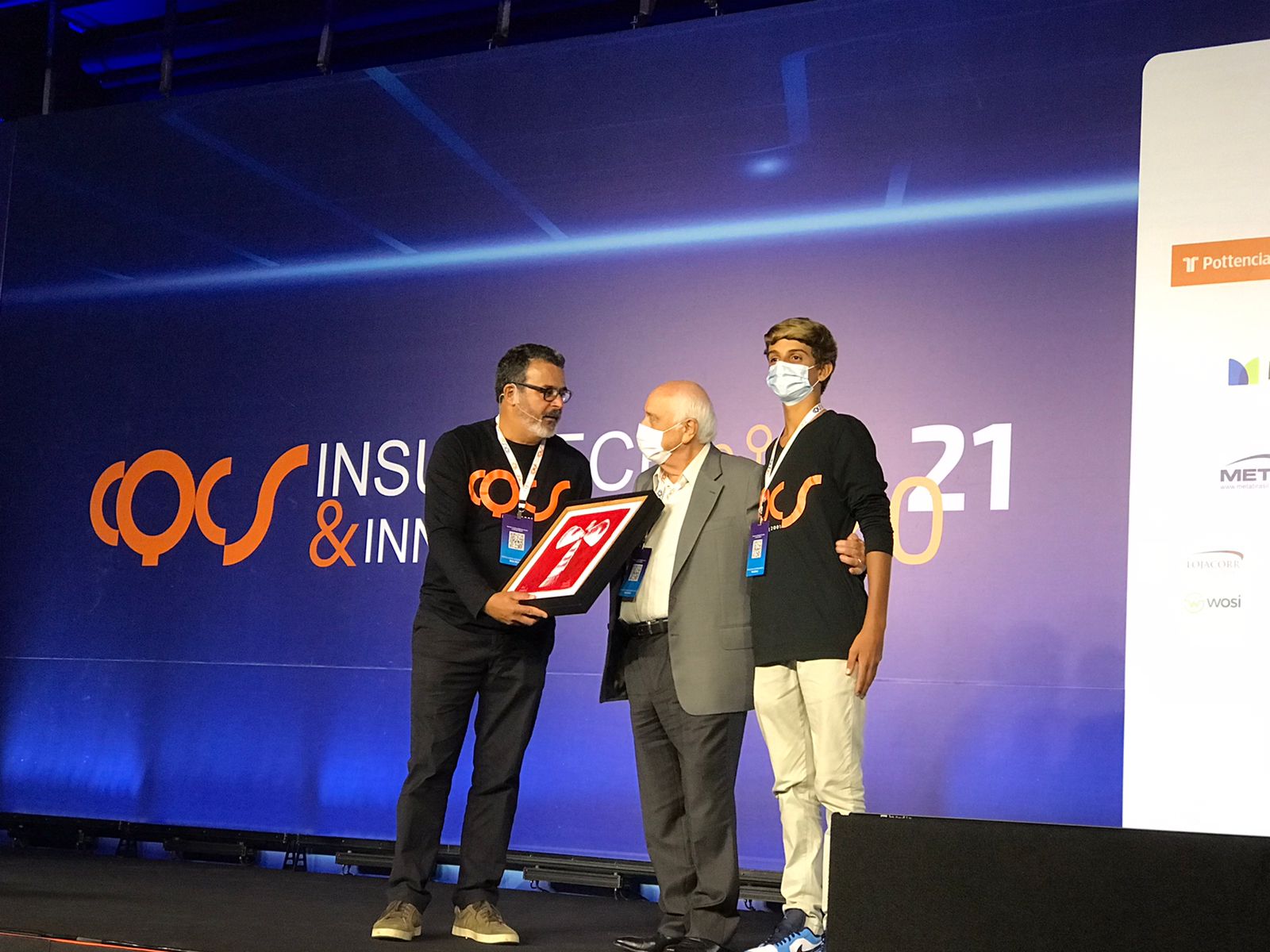 Nilton Molina é homenageado no CQCS Insurtech & Innovation