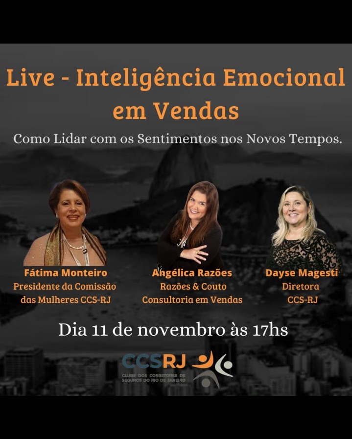 Live do CCS-RJ aborda uso da inteligência emocional com clientes no ‘novo normal’
