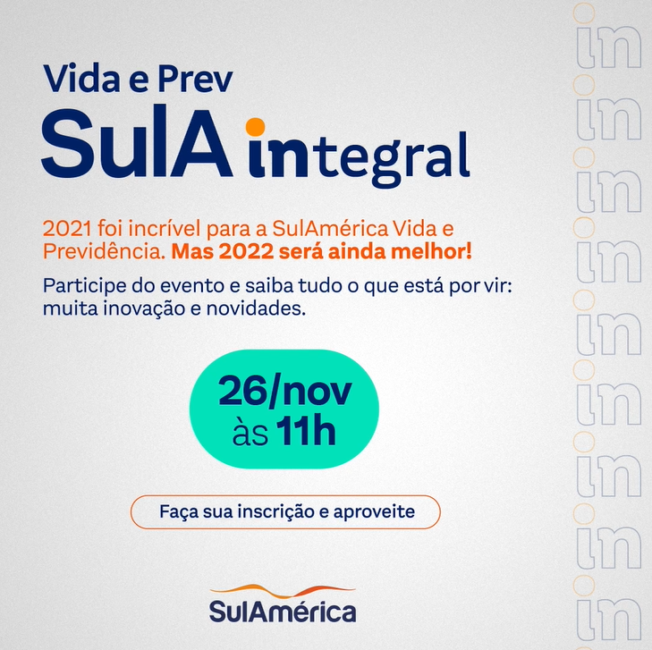 SulAmérica apresenta novidades de Vida e Previdência em evento exclusivo para corretores