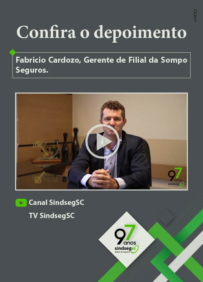 SindsegSC 97 anos de Grandes Histórias: Fabricio Cardozo