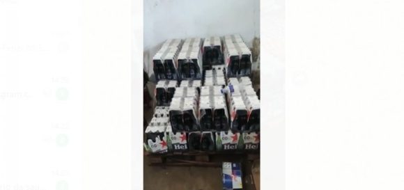 Motorista tenta dar golpe do seguro e polícia recupera carga de cervejas avaliada em R$ 250 mil