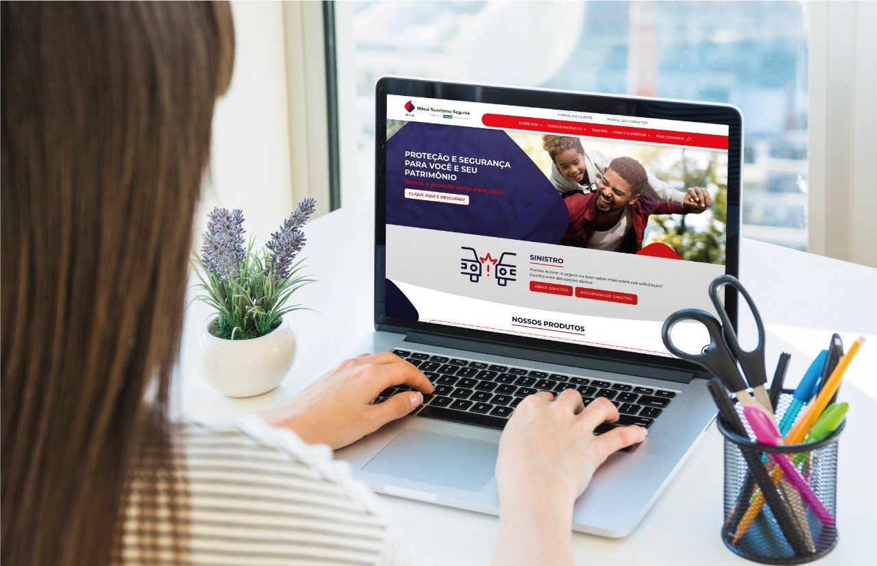Site da Mitsui Sumitomo Seguros está de cara nova