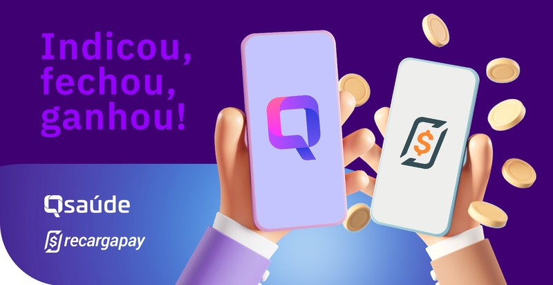 Qsaúde e RecargaPay anunciam parceria para facilitar acesso a plano de saúde