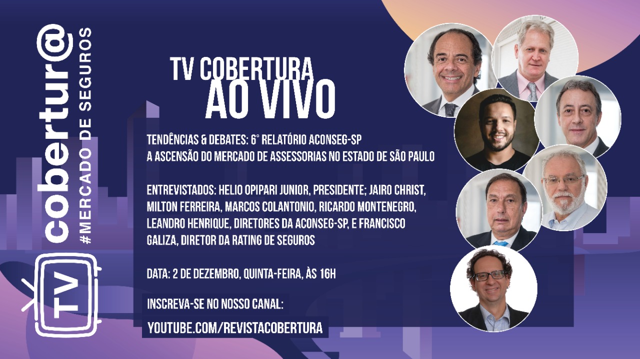 Ascensão das assessorias em seguros é tema de entrevista na TV Cobertura