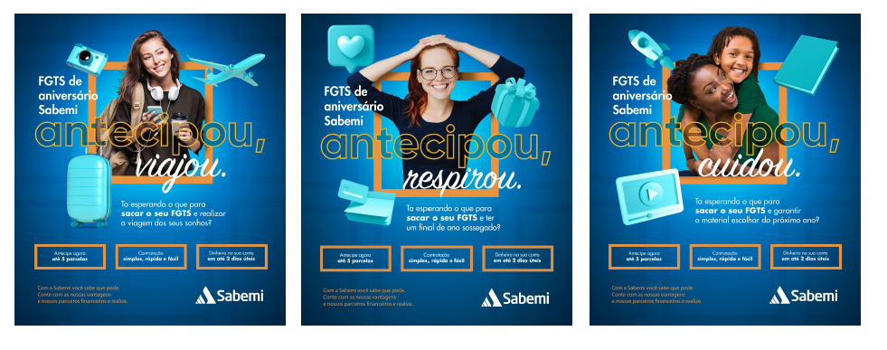 Sabemi antecipa recursos do saque-aniversário do FGTS