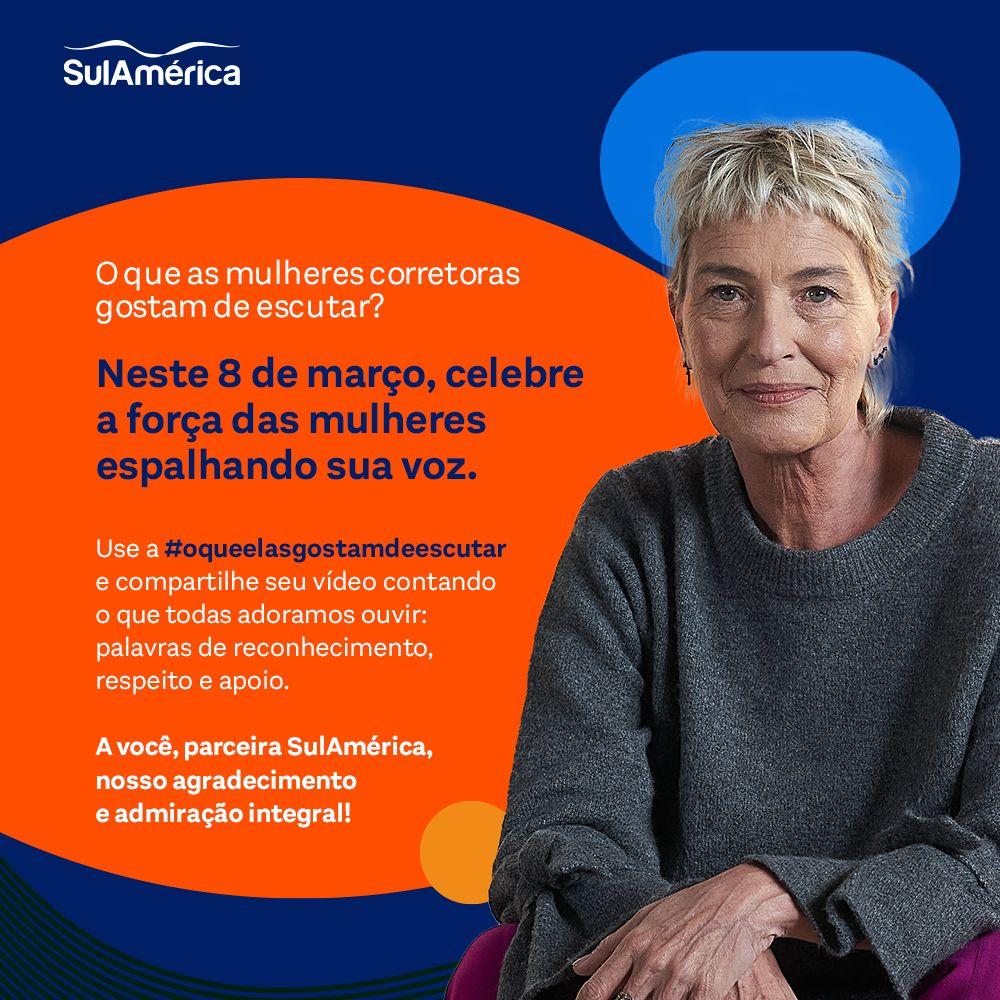 SulAmérica lança campanha no Dia Internacional da Mulher para ouvir corretoras e promover debate nas redes