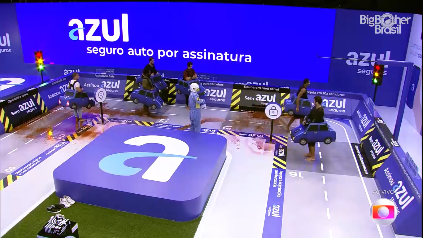 Azul Seguros patrocina prova do líder na reta final do BBB 22