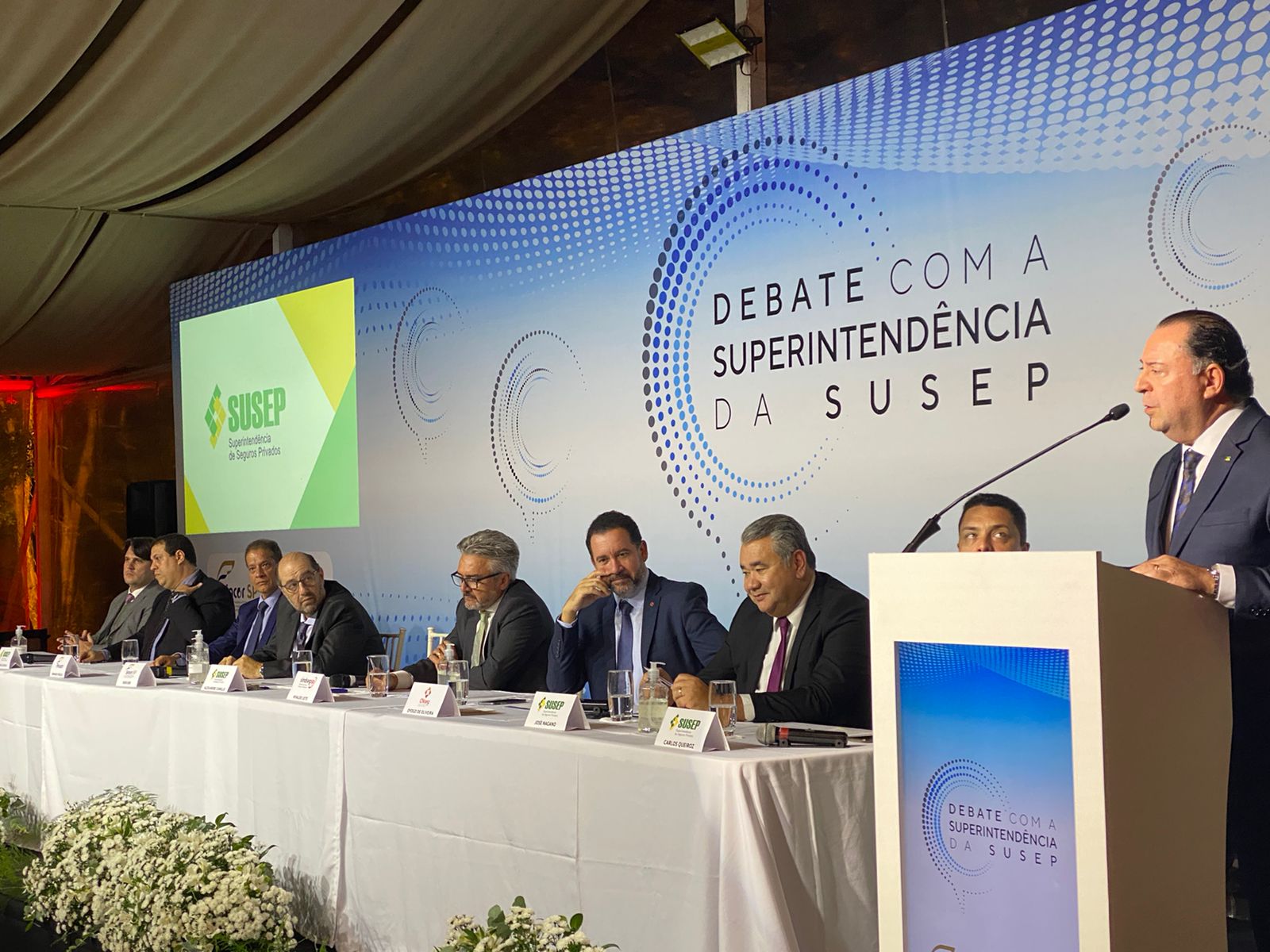 Camillo apresenta sua diretoria na Susep