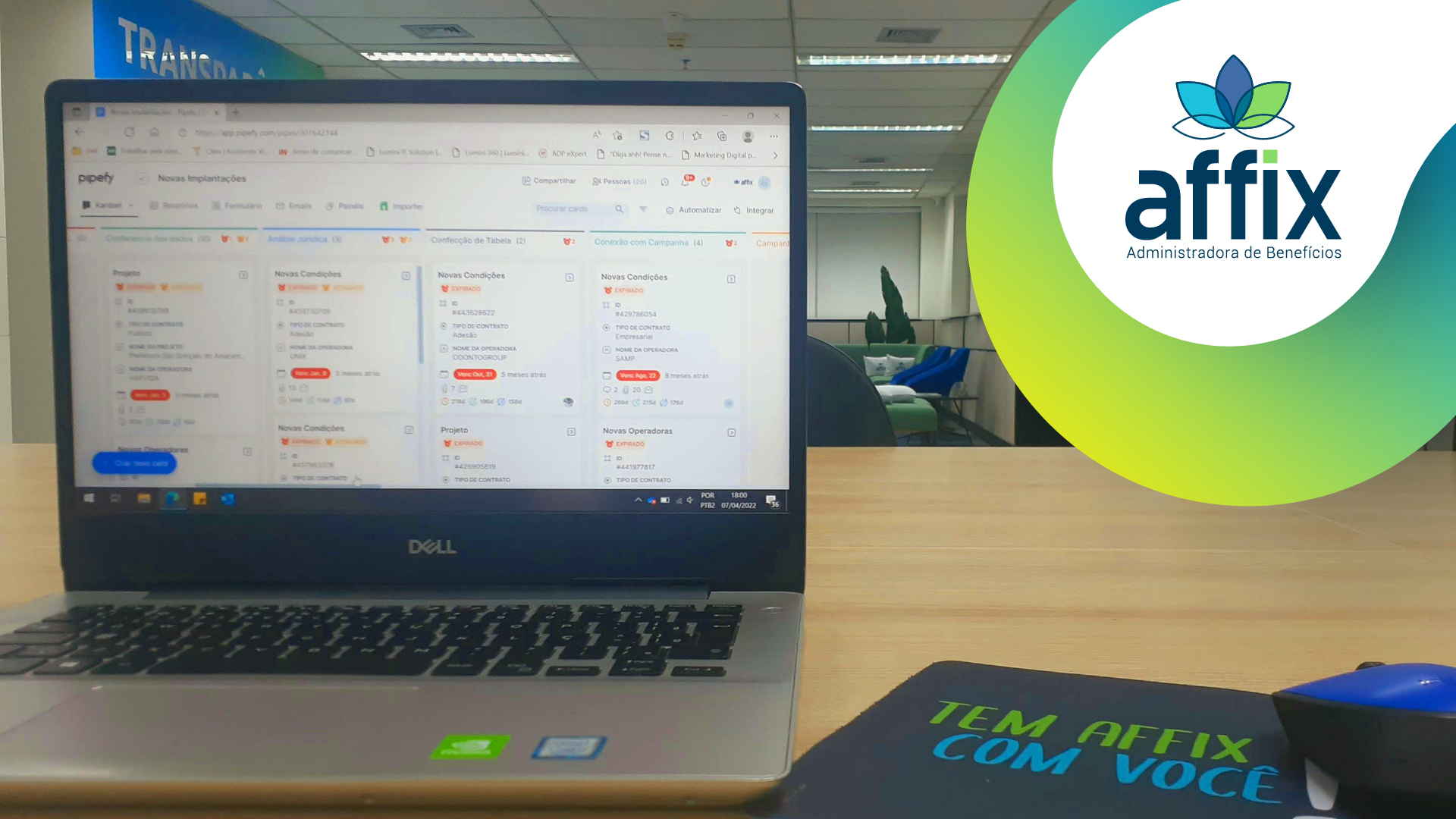 Affix investe em tecnologia do Pipefy e acelera transformação digital