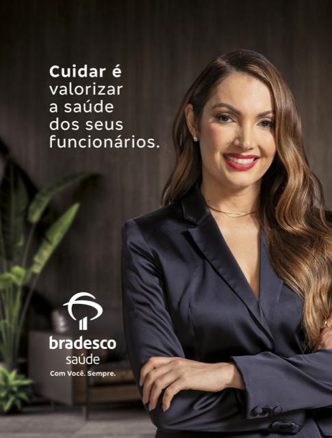 Patrícia Poeta destaca os pilares da Bradesco Saúde na campanha publicitária “Cuidar É”