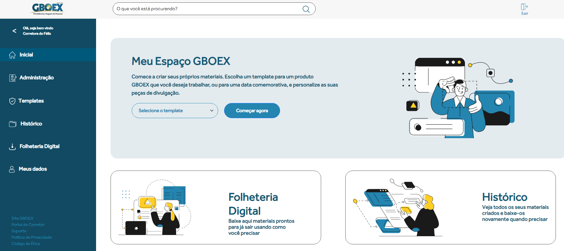 GBOEX lança plataforma de divulgação para corretores