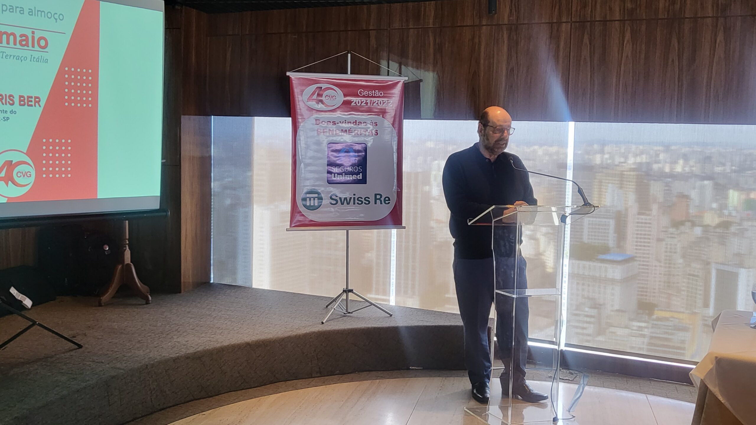 Boris Ber fala no CVG-SP sobre a importância do corretor para conscientizar a sociedade sobre seguros de pessoas