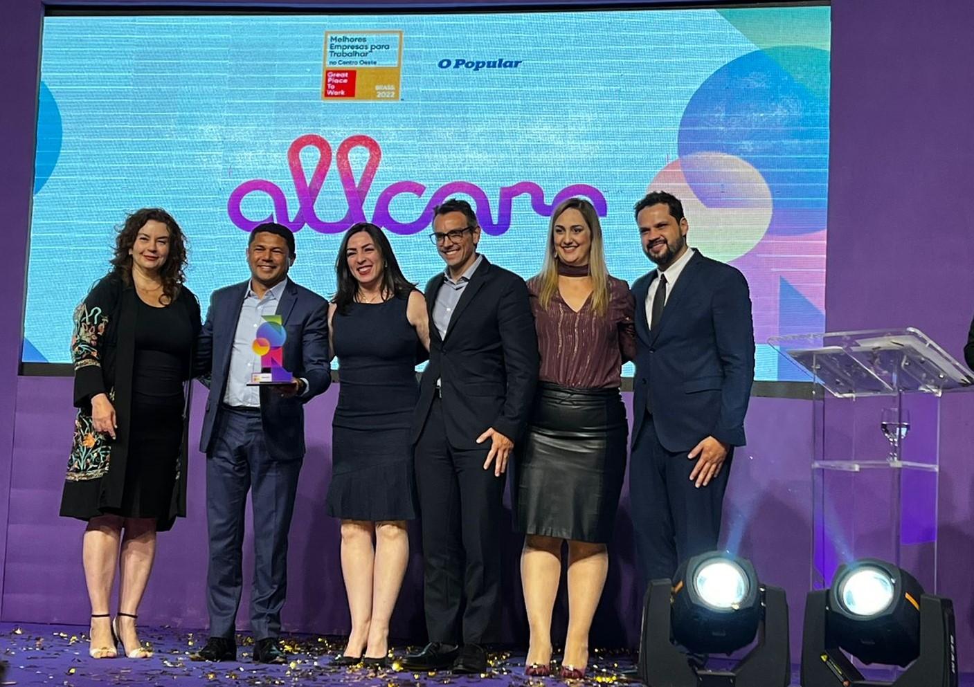 Prêmio GPTW: Allcare é uma das melhores empresas para se trabalhar