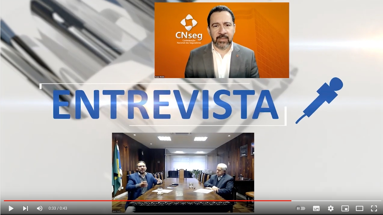 Dyogo Oliveira no Programa Entrevista da TV Sindseg PR/MS desta terça-feira 14/06