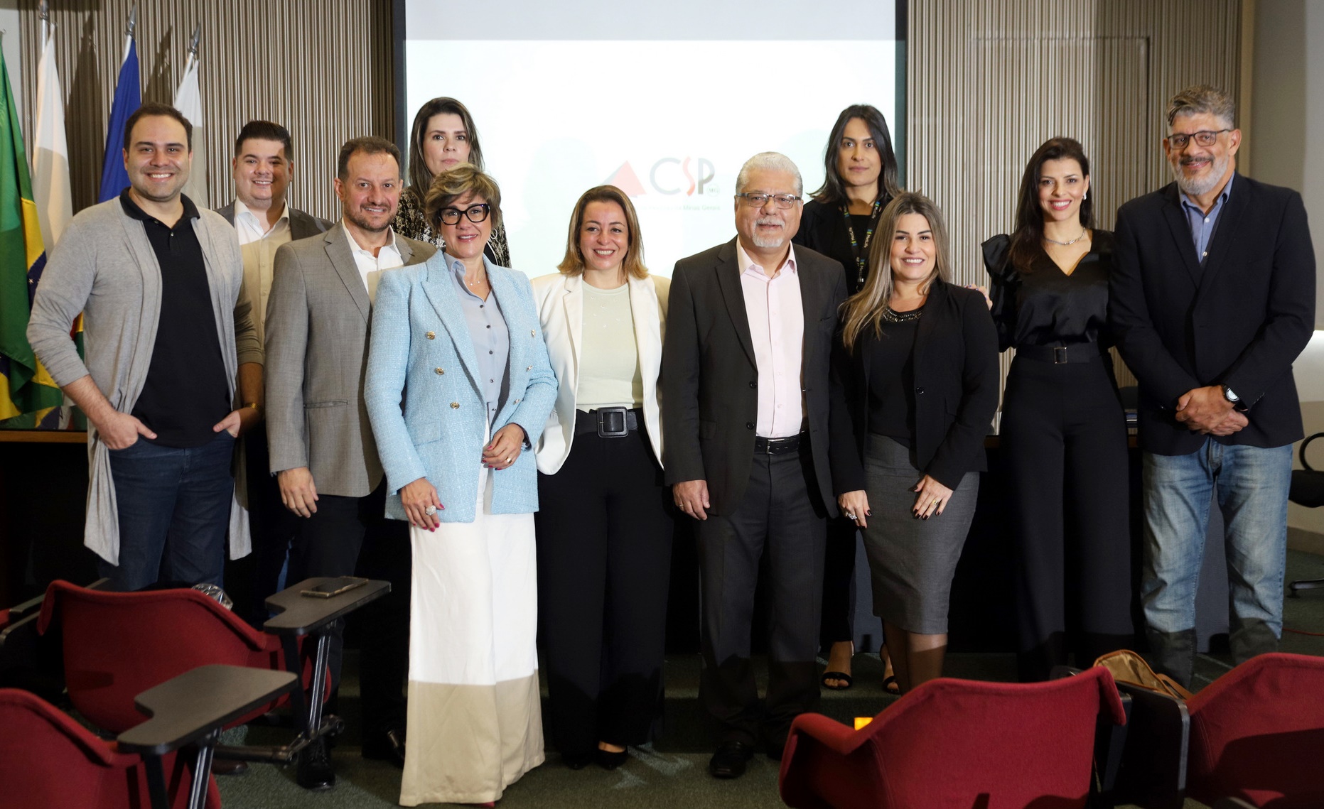 CSP-MG realiza primeiro evento híbrido com presença de beneméritas