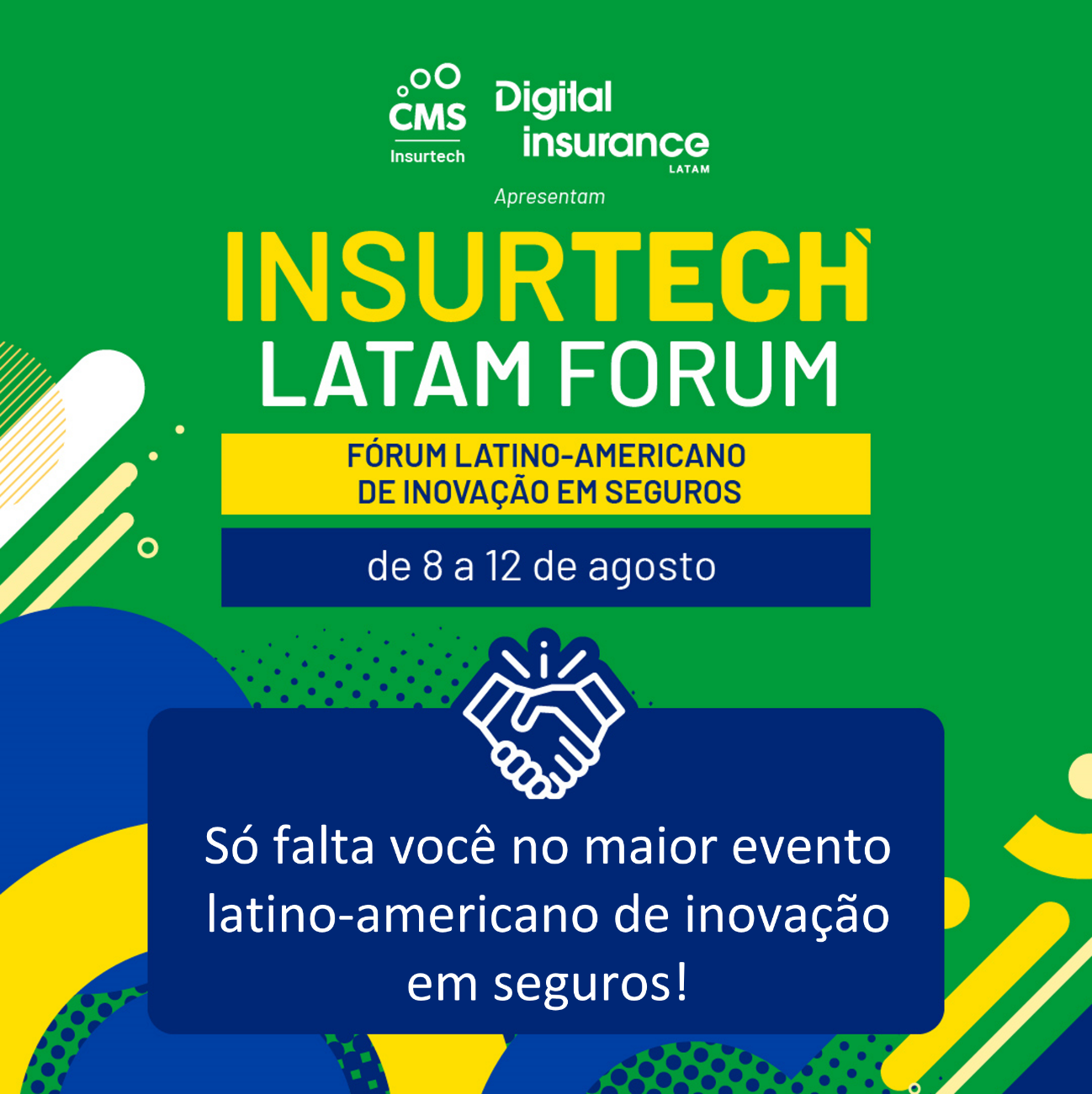 CMS Group e Digital Insurance Latam realizam evento voltado para o ecossistema de inovação em seguros da América Latina