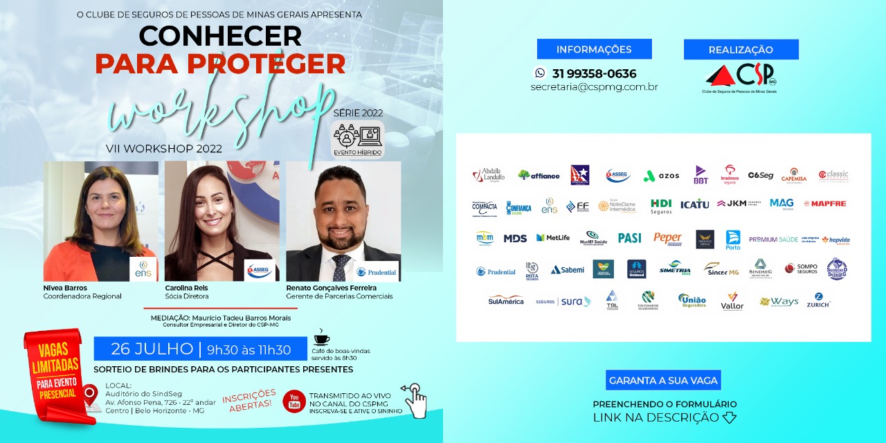 ENS, Asseg e Prudential participam de workshop do CSP-MG