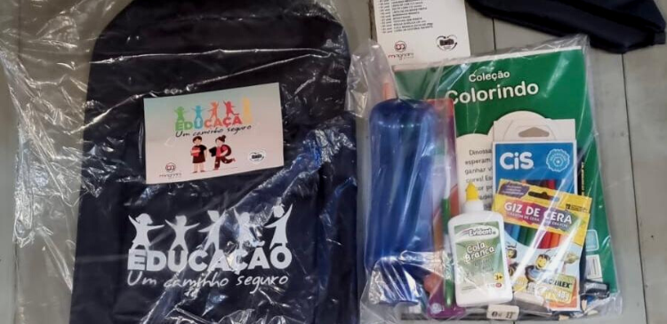 Campanha “Educação: Um Caminho Seguro” iniciará a entrega das doações