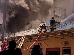 Notícias de incêndios estruturais sobem 6,8% até abril