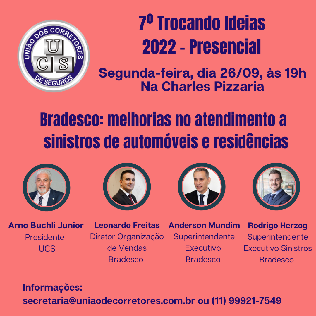 Em evento da UCS, executivos da Bradesco apresentam melhorias no atendimento a sinistros em auto e residência