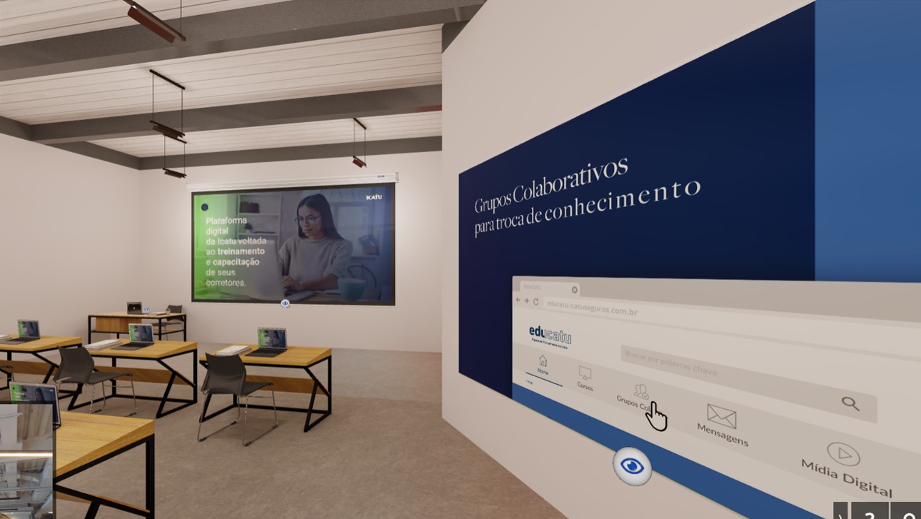 Icatu inova e leva sua plataforma Casa do Corretor para o Metaverso no CQCS Insurtech & Innovation 2022, maior evento latinoamericano de inovação em seguros